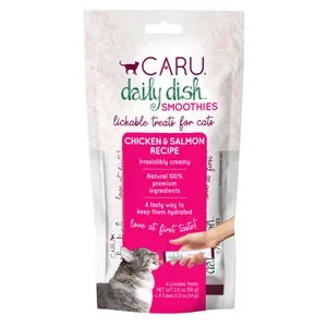 12/2oz CARU CAT Smoothie Chicken/Salmon - Health/First Aid
